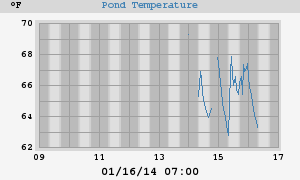 Pond Temperatures